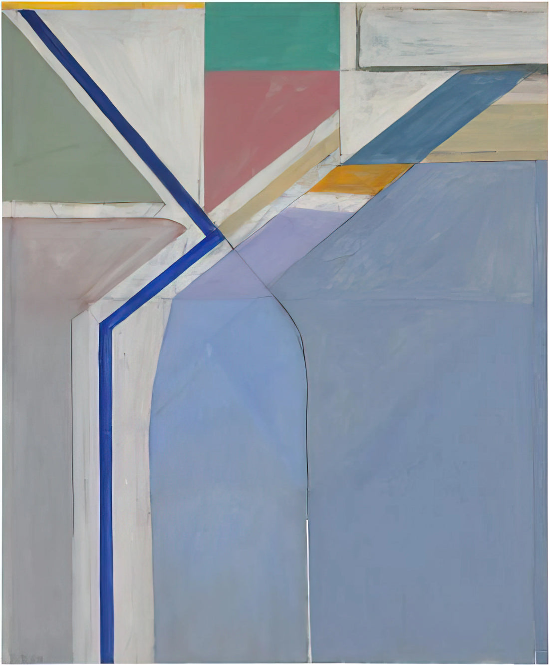 Richard Diebenkorn Etchings: The Intimate Mastery of Line and Light - Ocean Park #24 by Richard Diebenkorn