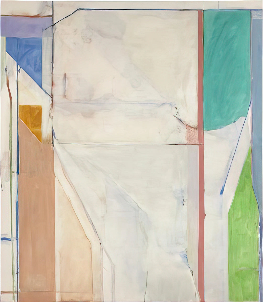 Richard Diebenkorn Etchings: The Intimate Mastery of a Modernist Painter - Ocean Park #43 by Richard Diebenkorn