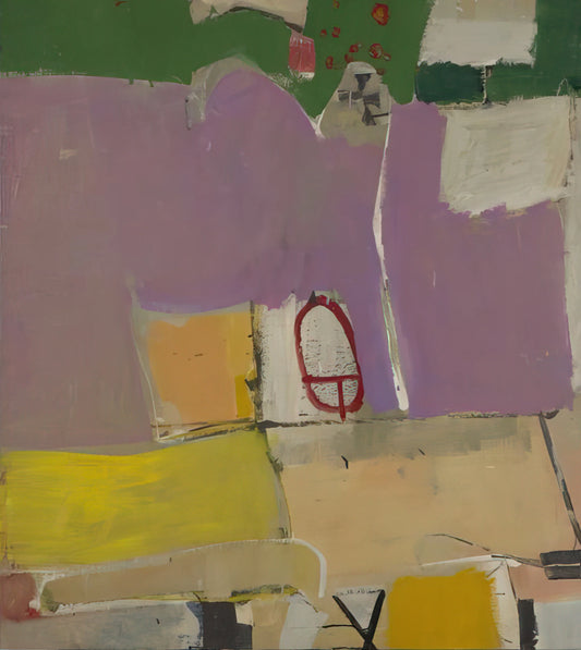 Richard Diebenkorn Portraits: The Intimate Gaze of a Modern Master - Albuquerque #4 by Richard Diebenkorn