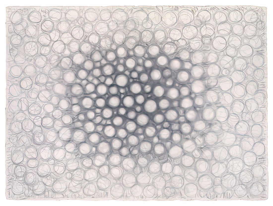 Richard Pousette-Dart Canvas: Exploring the Abstract Expressionist's Textural Universe - Light Gathers to the Question of No by Richard Pousette-Dart