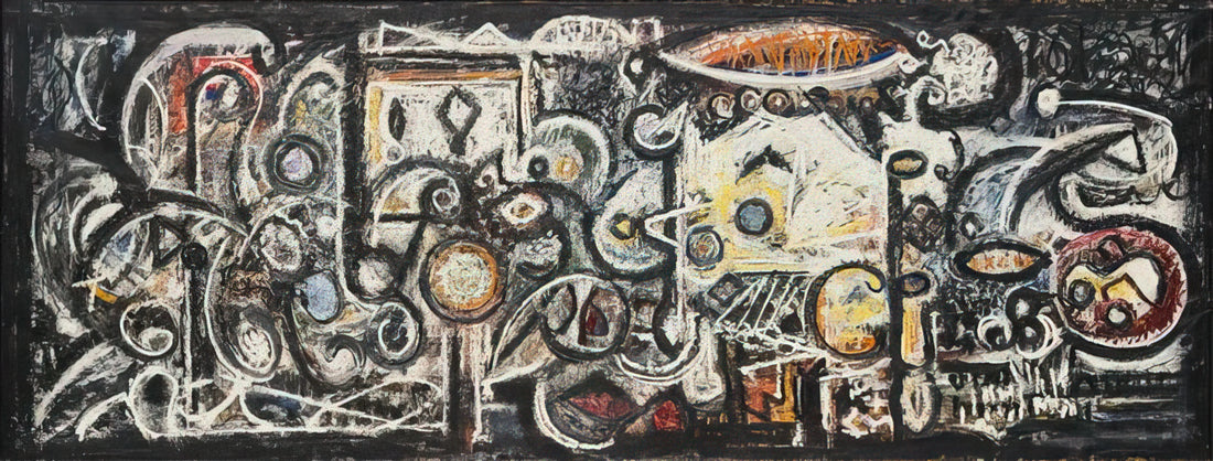 Richard Pousette-Dart Photography: Exploring the Abstract Expressionist's Visual Language - Fugue Number 2 by Richard Pousette-Dart