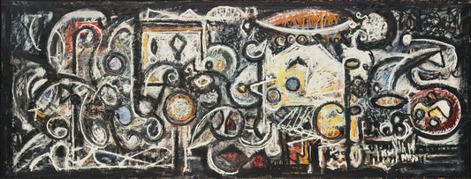 Richard Pousette-Dart Photography: Exploring the Abstract Expressionist's Visual Language - Fugue Number 2 by Richard Pousette-Dart