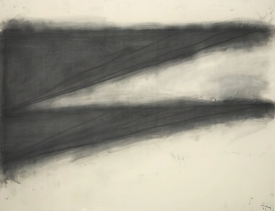 Richard Serra Canvas: Exploring the Monumental Legacy of a Minimalist Master - UNTITLED 1972 by Richard Serra