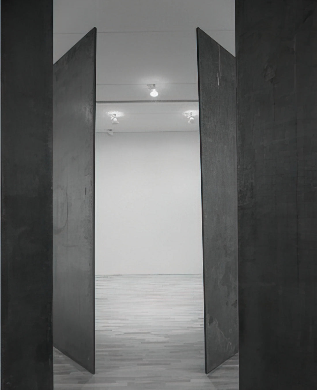 Richard Serra Rolled and Forged: An Exploration of Monumentality and Materiality - CIRCUIT II 1972 by Richard Serra