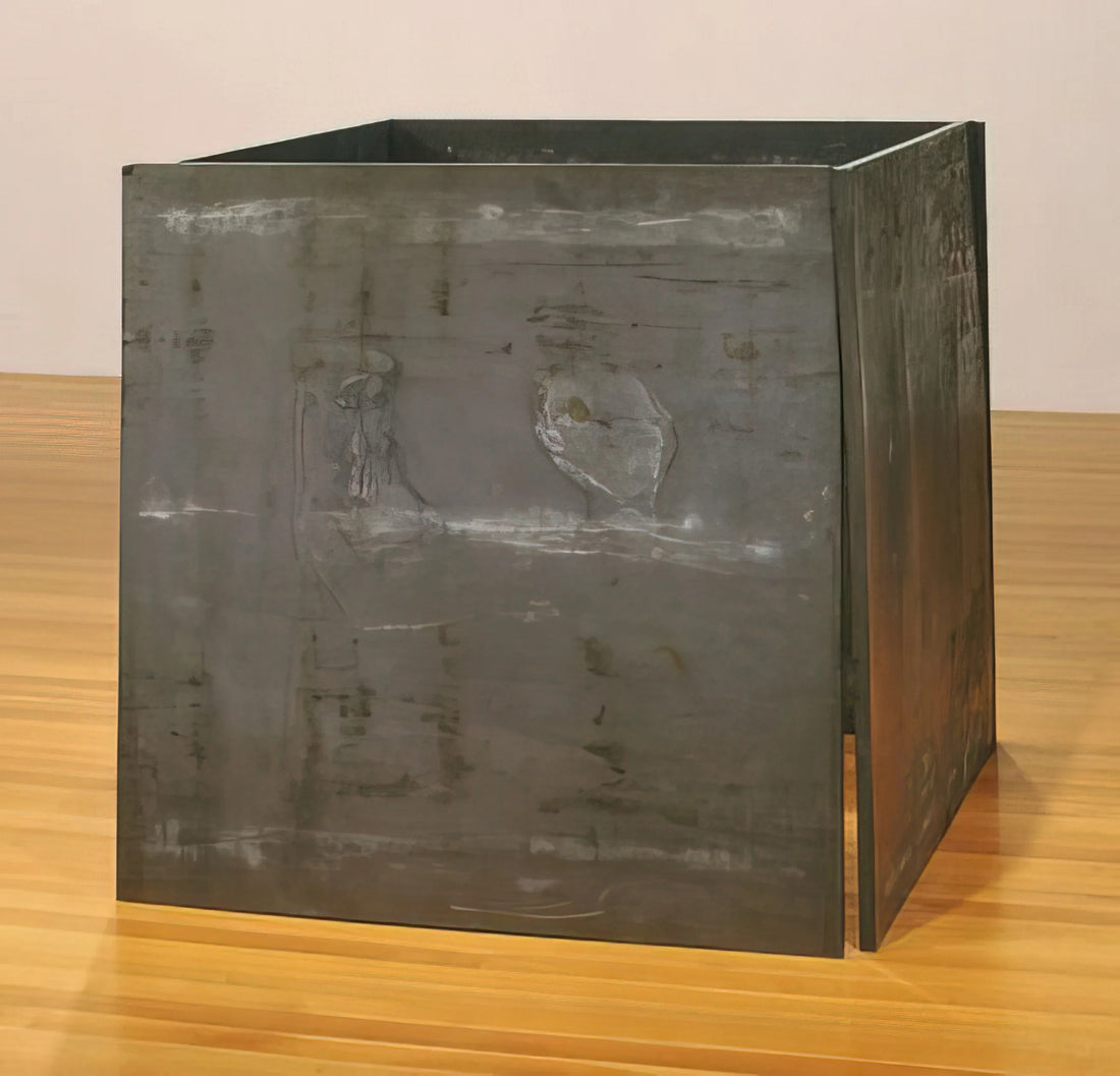 Richard Serra Steel Sculpture: The Monumental Art of Weight and Space - ONE TON PROP HOUSE OF CARDS 1969 by Richard Serra