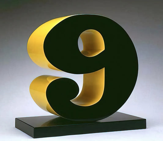 Robert Indiana LOVE Sculpture: The Iconic Pop Art Masterpiece That Defined an Era - Nine by Robert Indiana