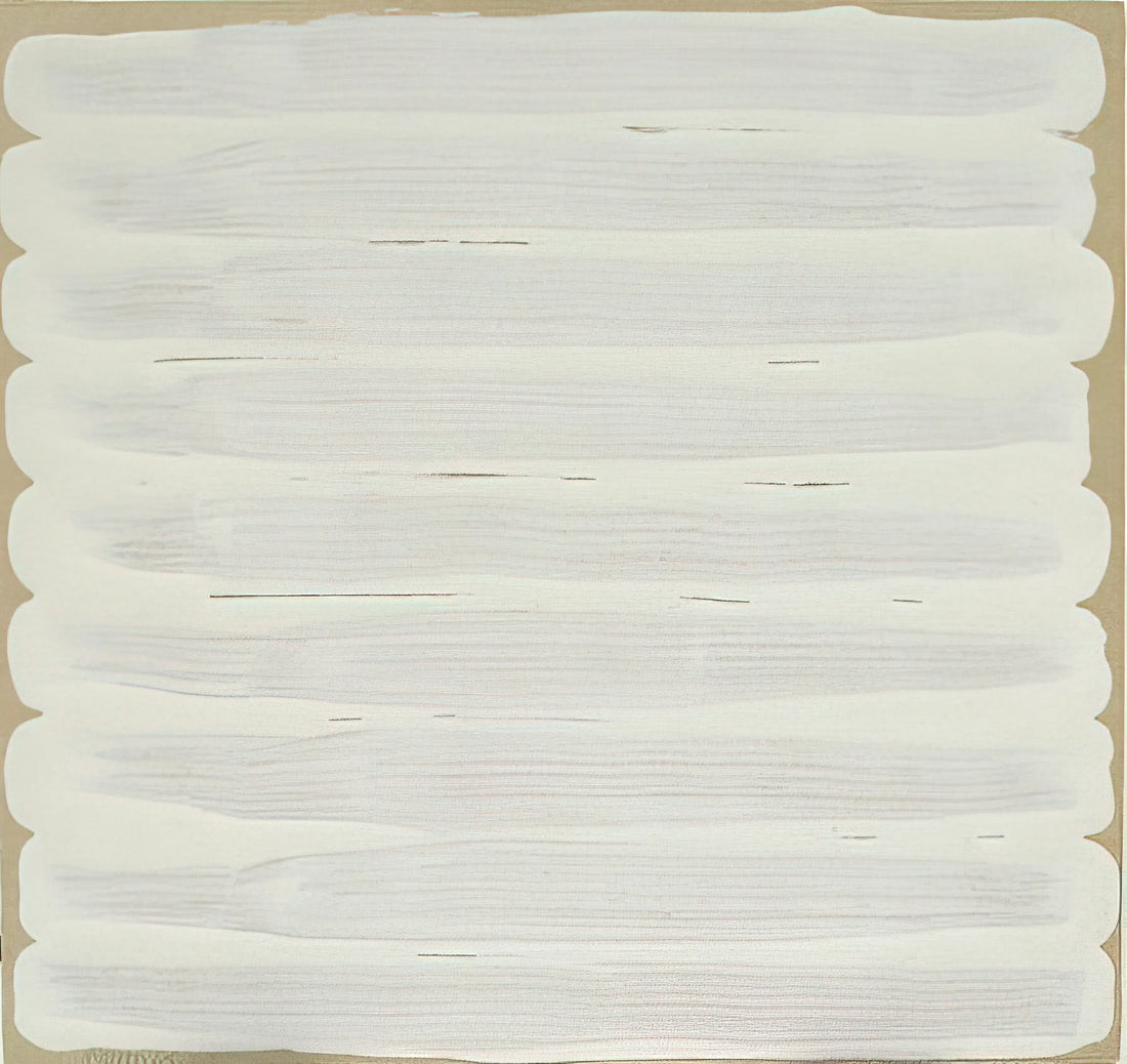 Robert Ryman Prints: The Art of White, Light, and Materiality - Untitled - 1965 by Robert Ryman