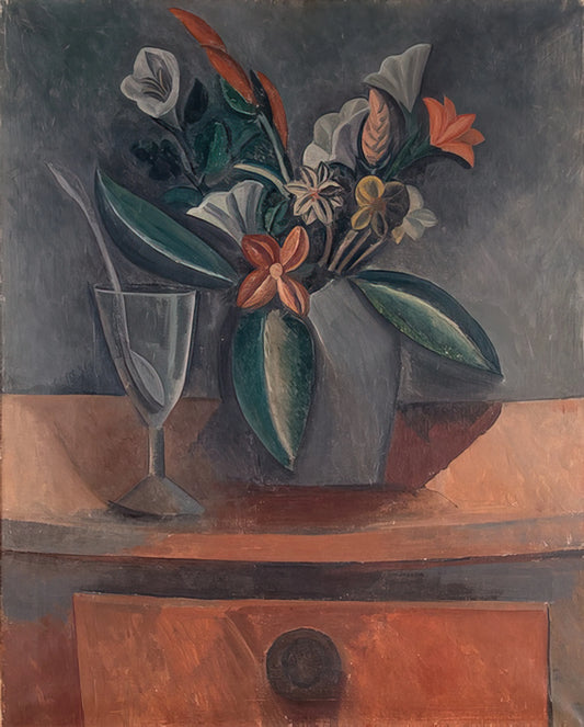 Roby Etching: The Art of Precision and Expression in Printmaking - Flowers in a Grey Jar - 1908 by Pablo Picasso