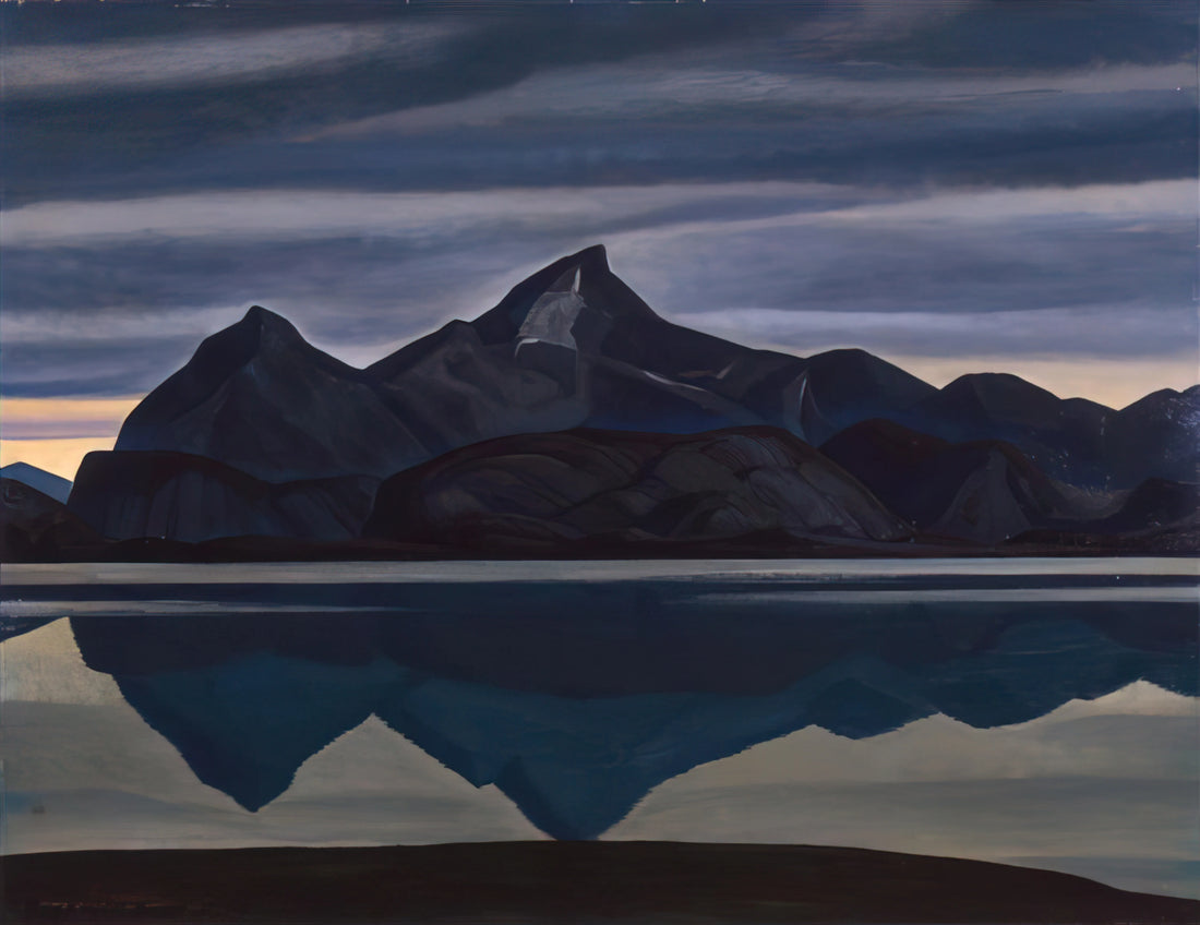 Rockwell Kent Family: The Personal Life and Artistic Legacy of an American Icon - Mirrored Mountain, South Greenland by Rockwell Kent
