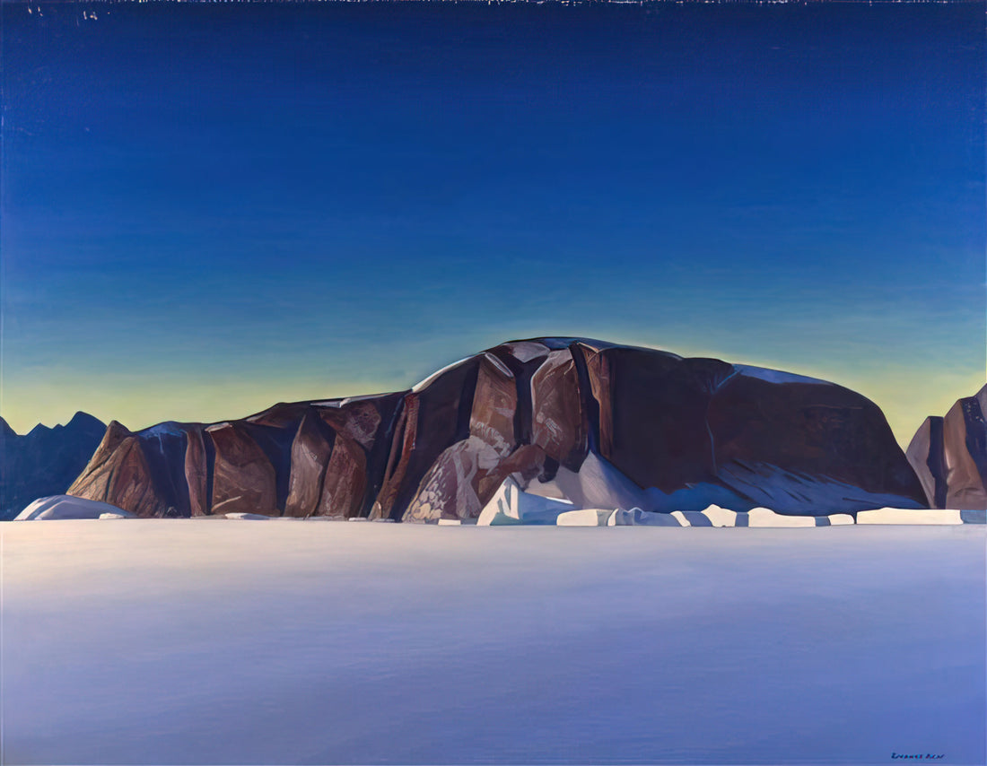 Rockwell Kent Print: The Definitive Guide to Collecting the American Master's Works - Greenland Coast by Rockwell Kent
