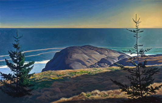 Rockwell Kent Reproductions: A Collector's Guide to the Artist's Enduring Legacy - Young Spruces, Maine Coast by Rockwell Kent