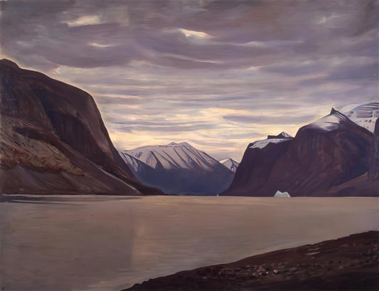 Rockwell Kent Shakespeare Prints: A Collector's Guide to Iconic American Art - North Greenland Fiord, Gray Day by Rockwell Kent