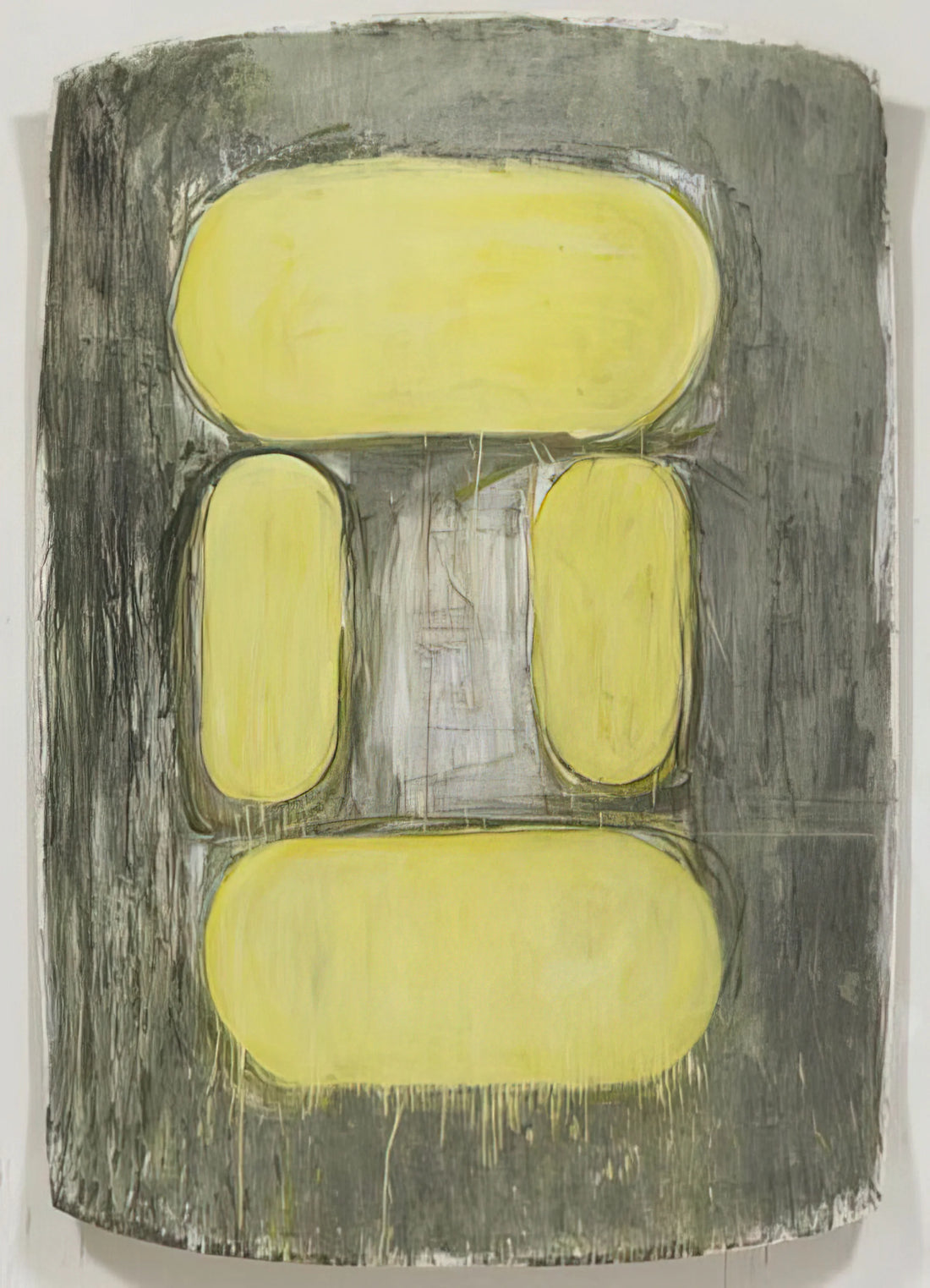 Ron Gorchov Framed Art Print: The Curator's Guide to Acquiring a Modern Masterpiece - Ulysses - 1979 by Ron Gorchov