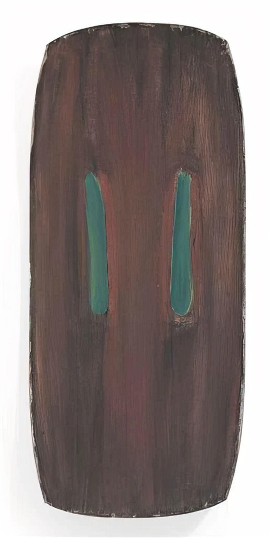 Ron Gorchov: The Painter Who Revolutionized the Shaped Canvas - Untitled - 1977 by Ron Gorchov
