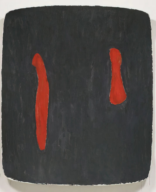Ron Gorchov: The Visionary Artist Who Redefined Painting with Saddle-Shaped Canvases - Samba - 2005 by Ron Gorchov