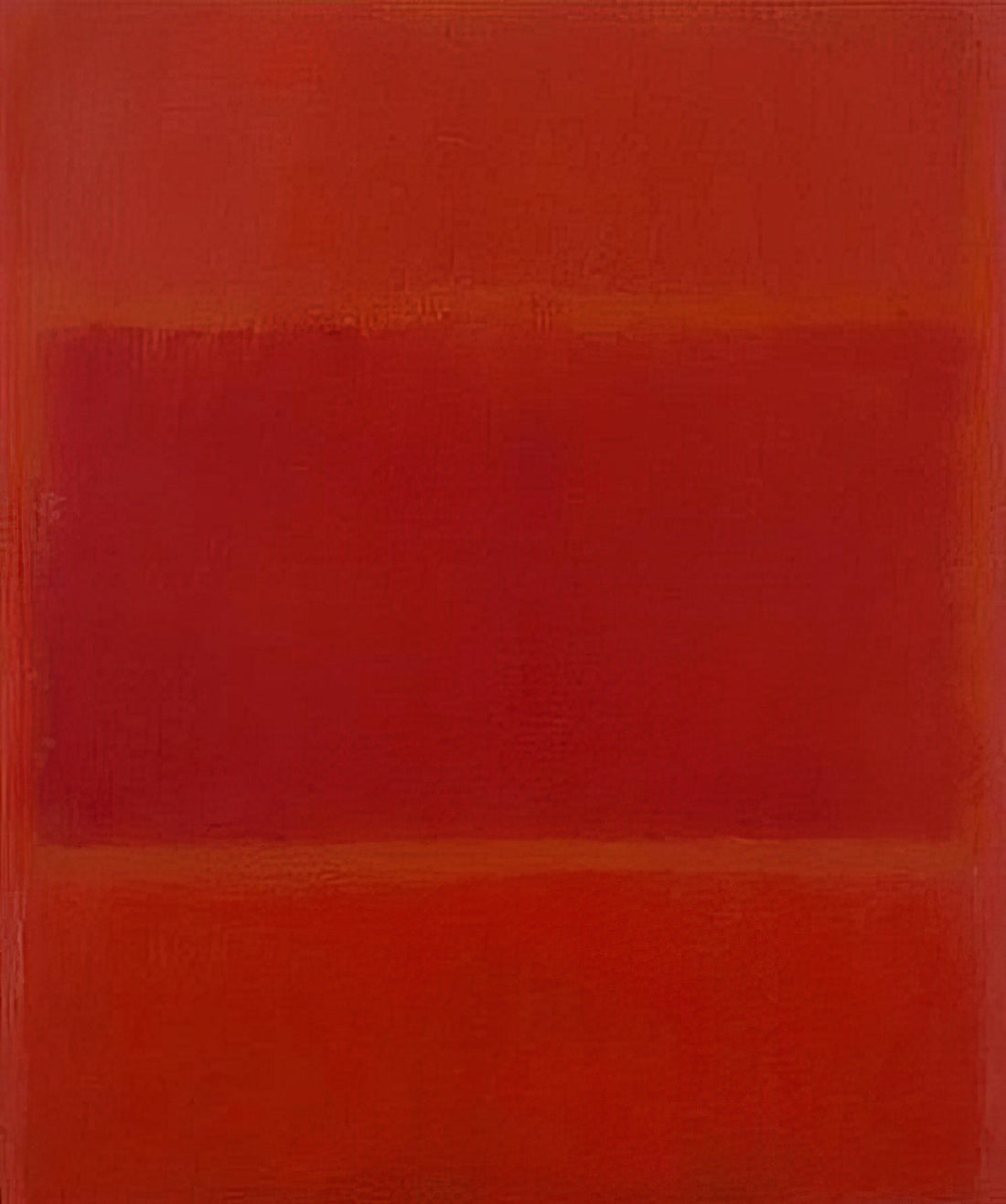 Rothko No. 9: A Deep Dive into the Artist's Iconic Color Field Masterpiece - Red and Orange - 1955 by Mark Rothko