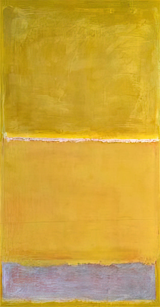 Rothko Orange and Yellow 1956: A Masterpiece of Color Field Painting - Untitled - 1952 by Mark Rothko
