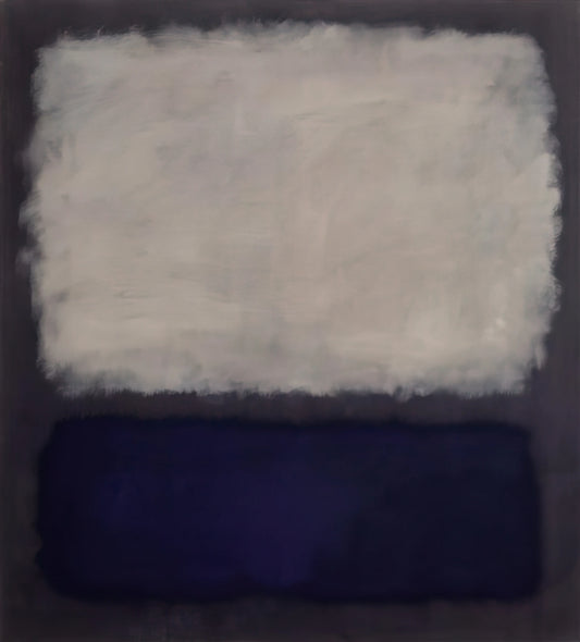 Rothko Untitled 1953: A Portal to the Sublime in Abstract Expressionism - Blue and gray - 1962 by Mark Rothko