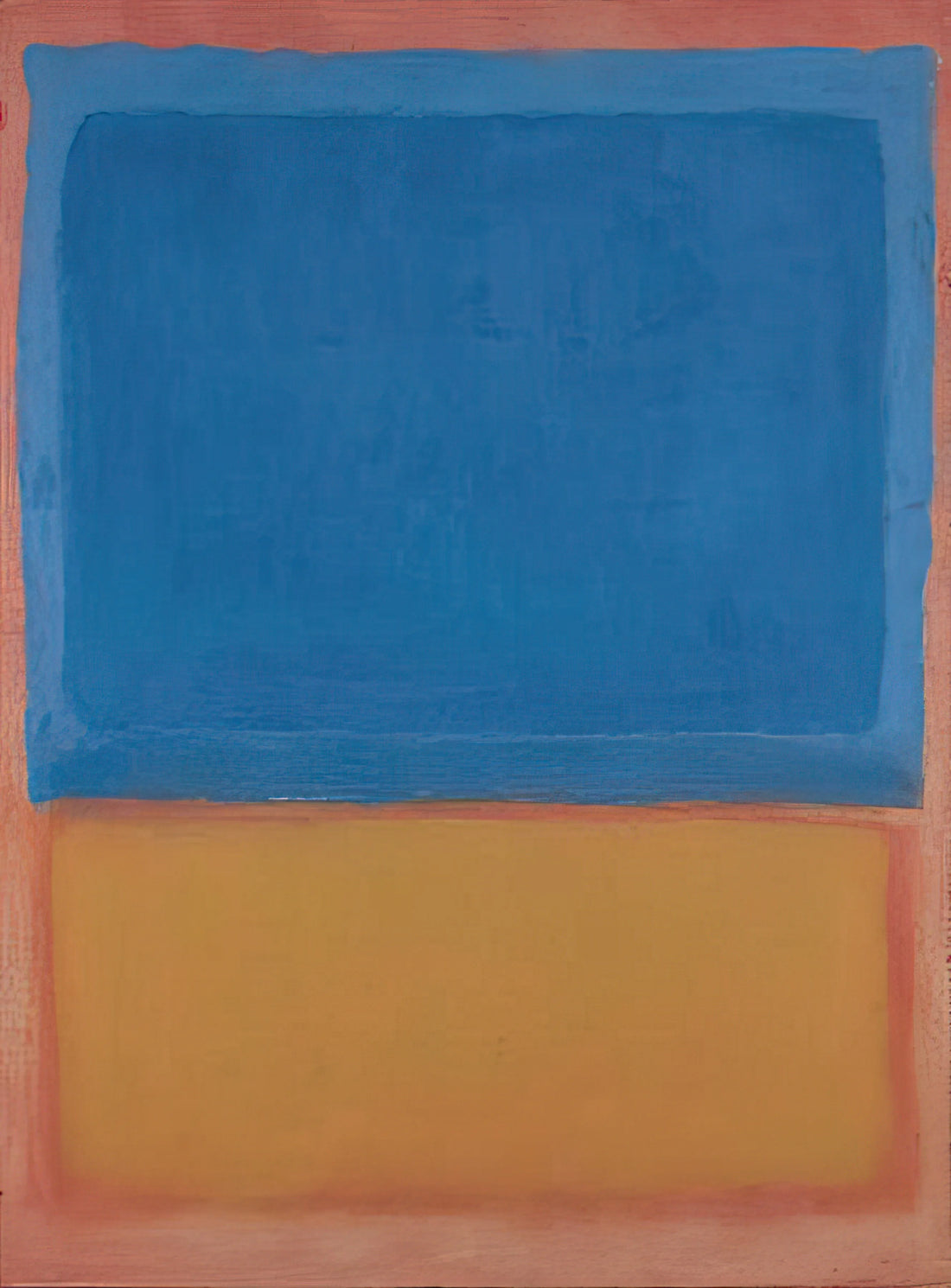 Rothko Untitled 1954: A Deep Dive into the Artist's Abstract Masterpiece - Untitled Red, Blue, Orange - 1955 by Mark Rothko
