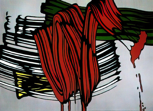 Roy Lichtenstein Original: A Collector's Guide to Authenticity, Value, and Legacy - BIG PAINTING NO 6 1965 1 by Roy Lichtenstein