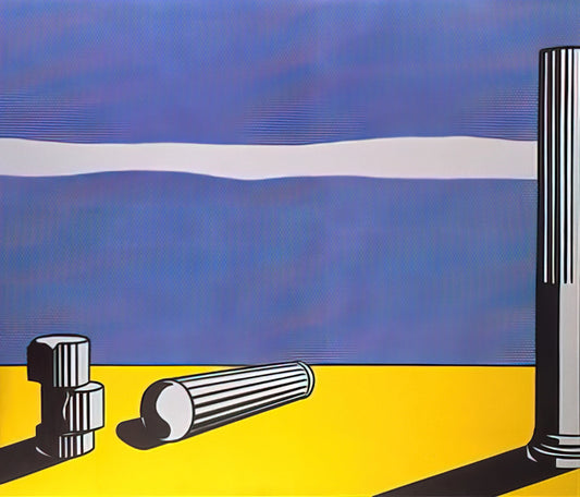 Roy Lichtenstein: The Nasher Collection and the Legacy of Pop Art - RUINS 1965 by Roy Lichtenstein