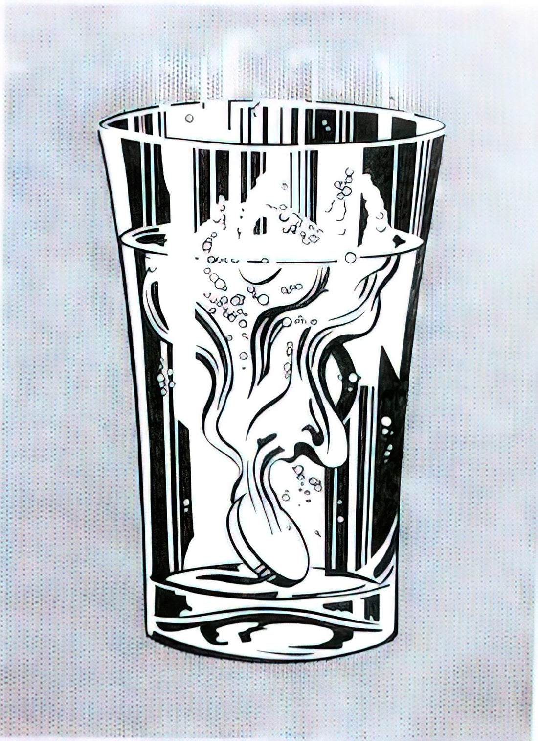 Roy Lichtenstein: The Pop Art Pioneer Who Transformed Comic Strips into Fine Art - ALKA SELTZER 1966 by Roy Lichtenstein