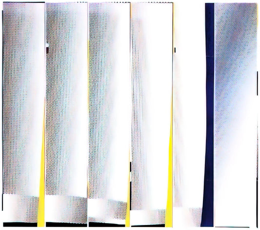 Roy Lichtenstein's First Painting: The Genesis of Pop Art's Comic Revolution - MIRROR SIX PANELS 3 1971 by Roy Lichtenstein