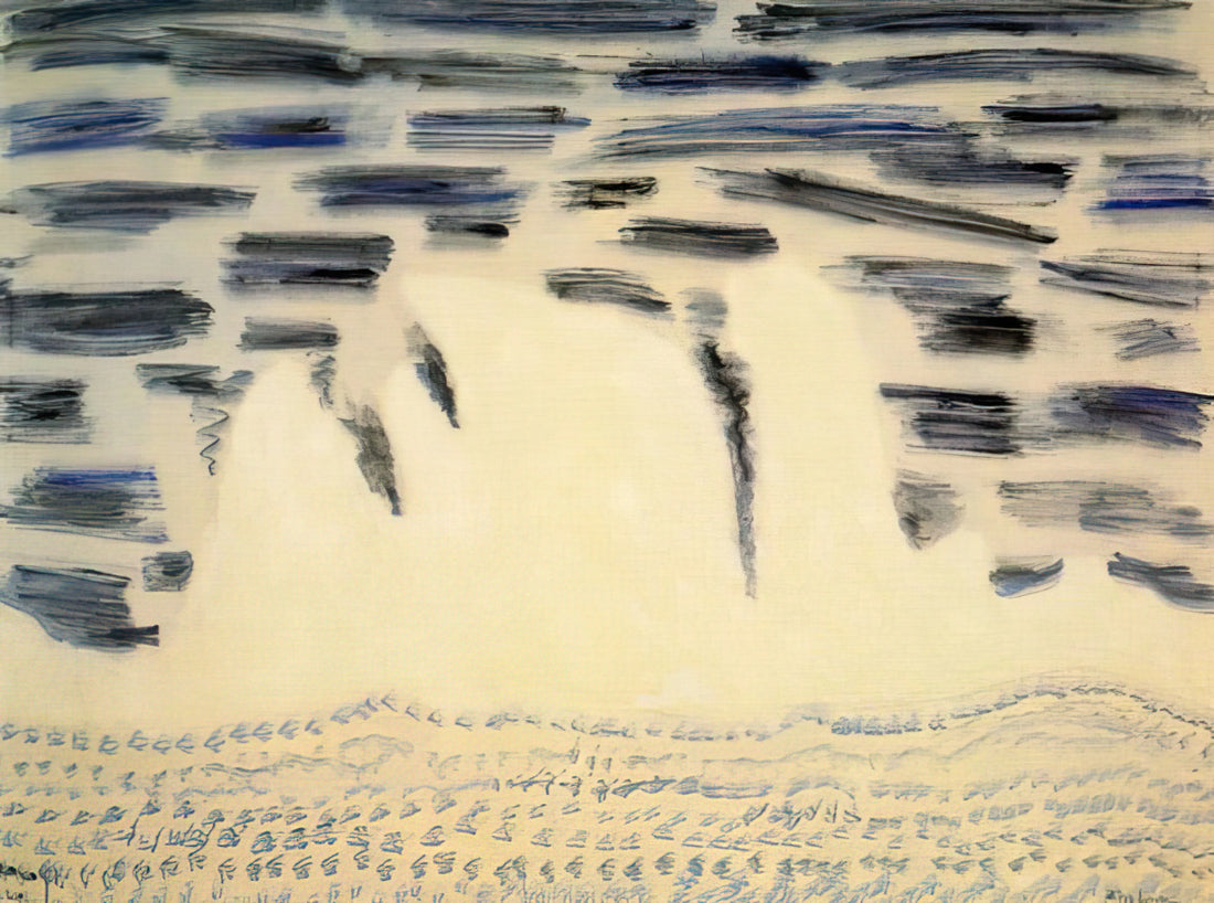 Sally Avery: The Artist, Muse, and Archivist Behind Milton Avery's Legacy - Onrushing Wave - 1958 by Milton Avery