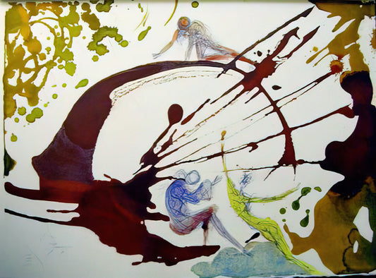 Salvador Dalí Prints on Amazon: A Collector's Guide to Authenticity, Quality, and Value - IN PRINCIPIODEUS CREAVIT 1964 by Salvador Dali