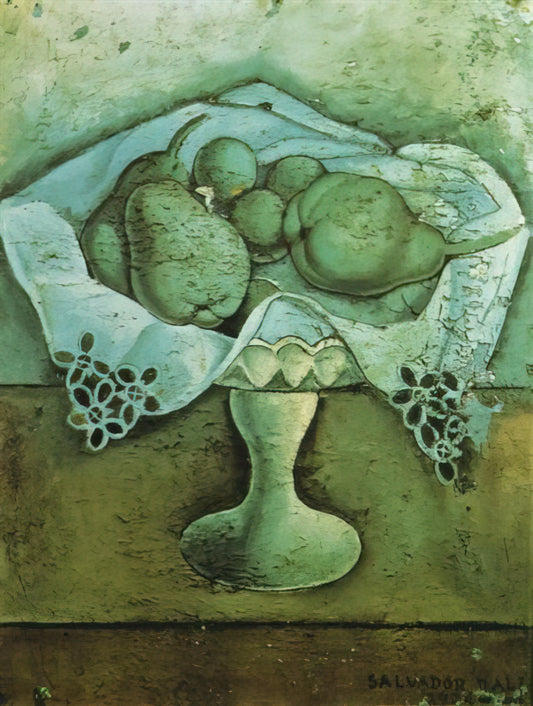 Salvador Dalí Wailing Wall Lithograph: A Surrealist Masterpiece of Spiritual Conflict - STILL LIFE 6 by Salvador Dali