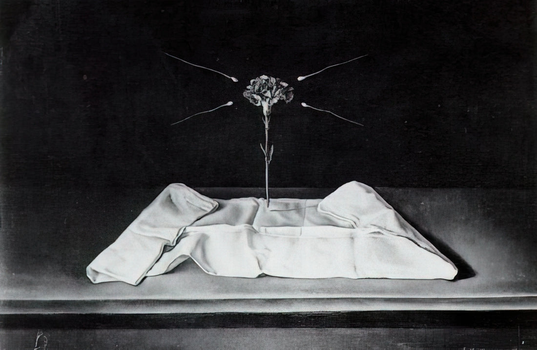 Salvador Dalí and Disney Collaboration: The Surrealist Serigraph That Defied Convention - MYSTICAL CARNATION 1951 by Salvador Dali