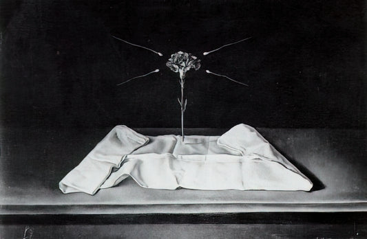 Salvador Dalí and Disney Collaboration: The Surrealist Serigraph That Defied Convention - MYSTICAL CARNATION 1951 by Salvador Dali
