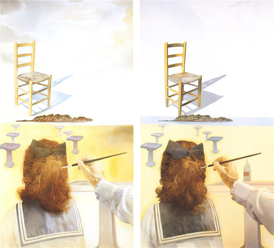 Salvador Dalí and Picasso: A Surreal Rivalry and Artistic Dialogue - THE CHAIR by Salvador Dali