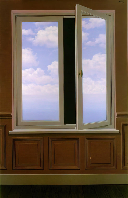 Salvador Dalí and René Magritte: A Surrealist Dialogue Between Dreams and Reality - THE LOOKING GLASS 1963 by Rene Magritte