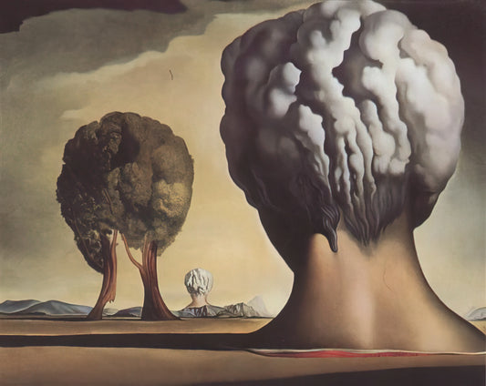 Salvador Dalí and Vincent van Gogh: A Surrealist and a Post-Impressionist in Dialogue - HREE SPHINXES OF BIKINI by Salvador Dali