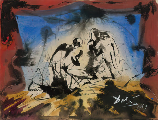 Salvador Dalí: The Surrealist Visionary Who Redefined Modern Art - NATIVITY 1959 by Salvador Dali
