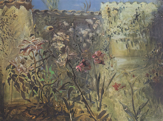 Salvador Dalí's Cross Paintings: A Surrealist's Spiritual Vision - THE PATIO OF PORT LLIGAT by Salvador Dali