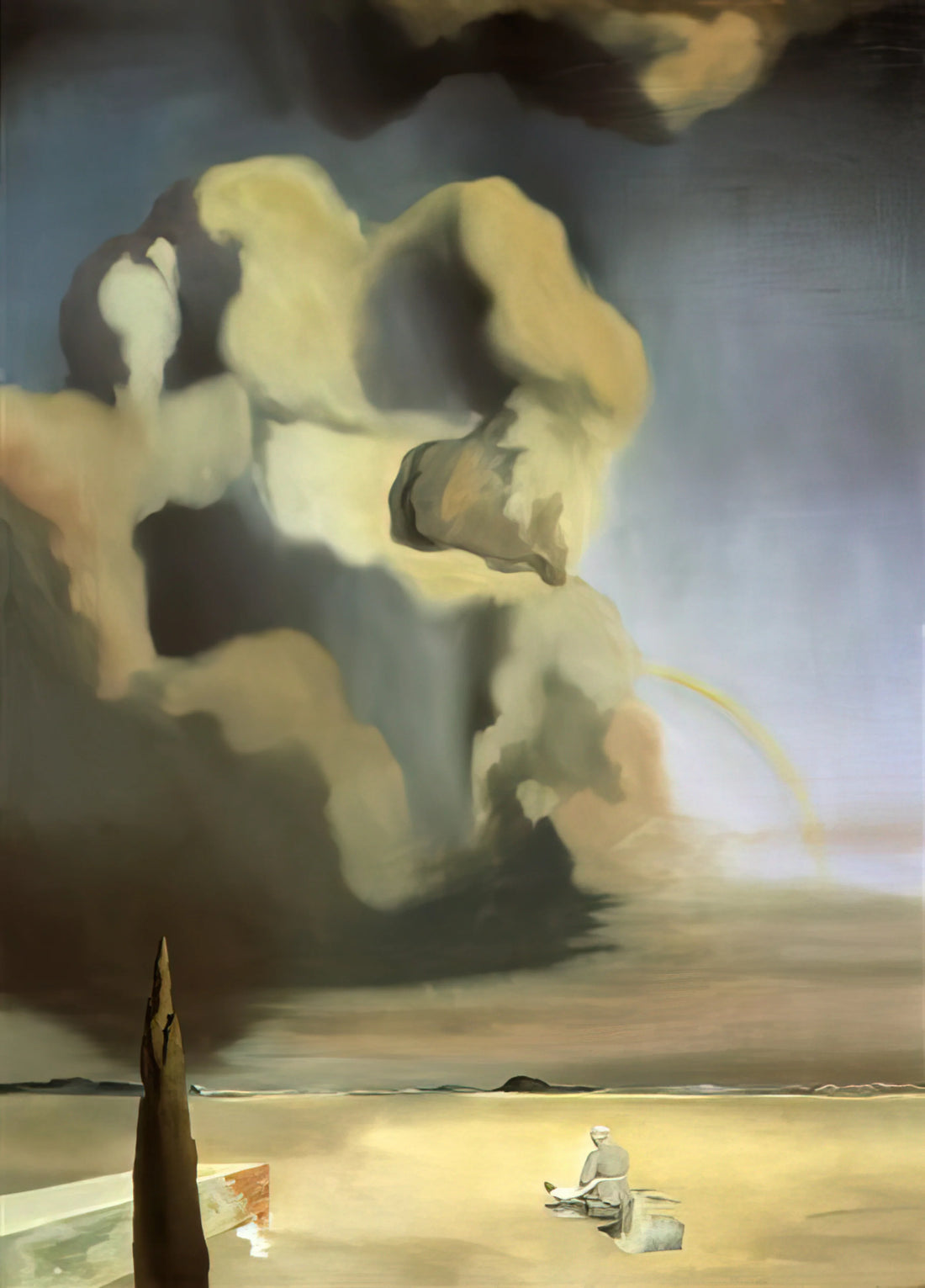 Salvador Dalí's Dante's Inferno Prints: A Surrealist Vision of the Divine Comedy - THE SPECTRE AND THE PHANTOM by Salvador Dali