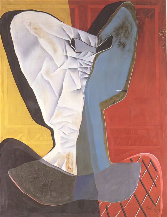Salvador Dalí's First Painting: Uncovering the Origins of a Surrealist Master - HARLEQUIN 1927 by Salvador Dali