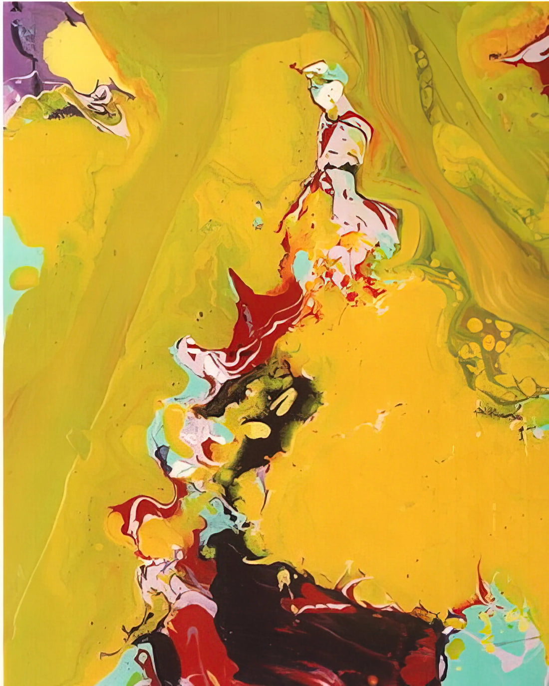 Sam Francis at Christie's: A Collector's Guide to the Abstract Expressionist's Market and Legacy - Untitled  SFP86-165  by Sam Francis