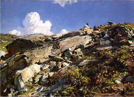 Sargent's Triumph of Religion: The Masterful Mural Cycle That Redefined American Art - In the Alps by John Singer Sargent