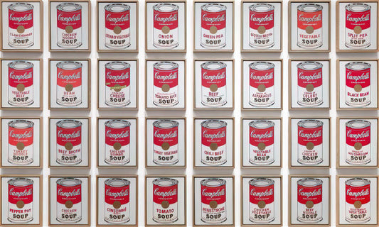 Sean Lennon and Andy Warhol: A Legacy of Artistic Intersection and Pop Culture Evolution - Campbell's Soup Cans by Andy Warhol