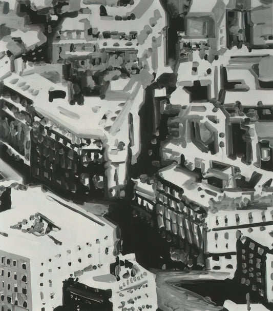 September: A History Painting by Gerhard Richter - TOWNSCAPE P1 1968 by Gerhard Richter
