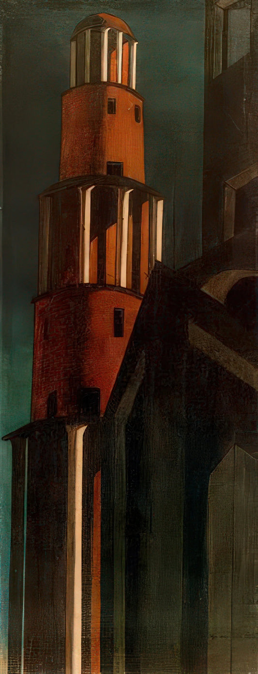 Solitary Orpheus: Giorgio de Chirico's Metaphysical Vision of the Mythical Bard - THE TOWER by Giorgio de Chirico