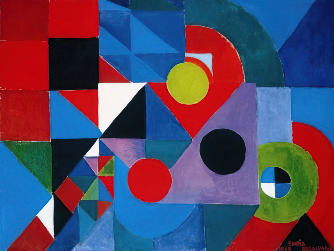Sonia Delaunay Prints for Sale: A Collector's Guide to Her Vibrant Modernist Legacy - RHYTHM COLOUR by Sonia Delaunay