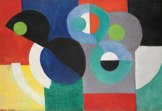 Sonia Delaunay Prints: A Vibrant Legacy of Orphism and Modernist Innovation - RYTHME COLORE by Sonia Delaunay