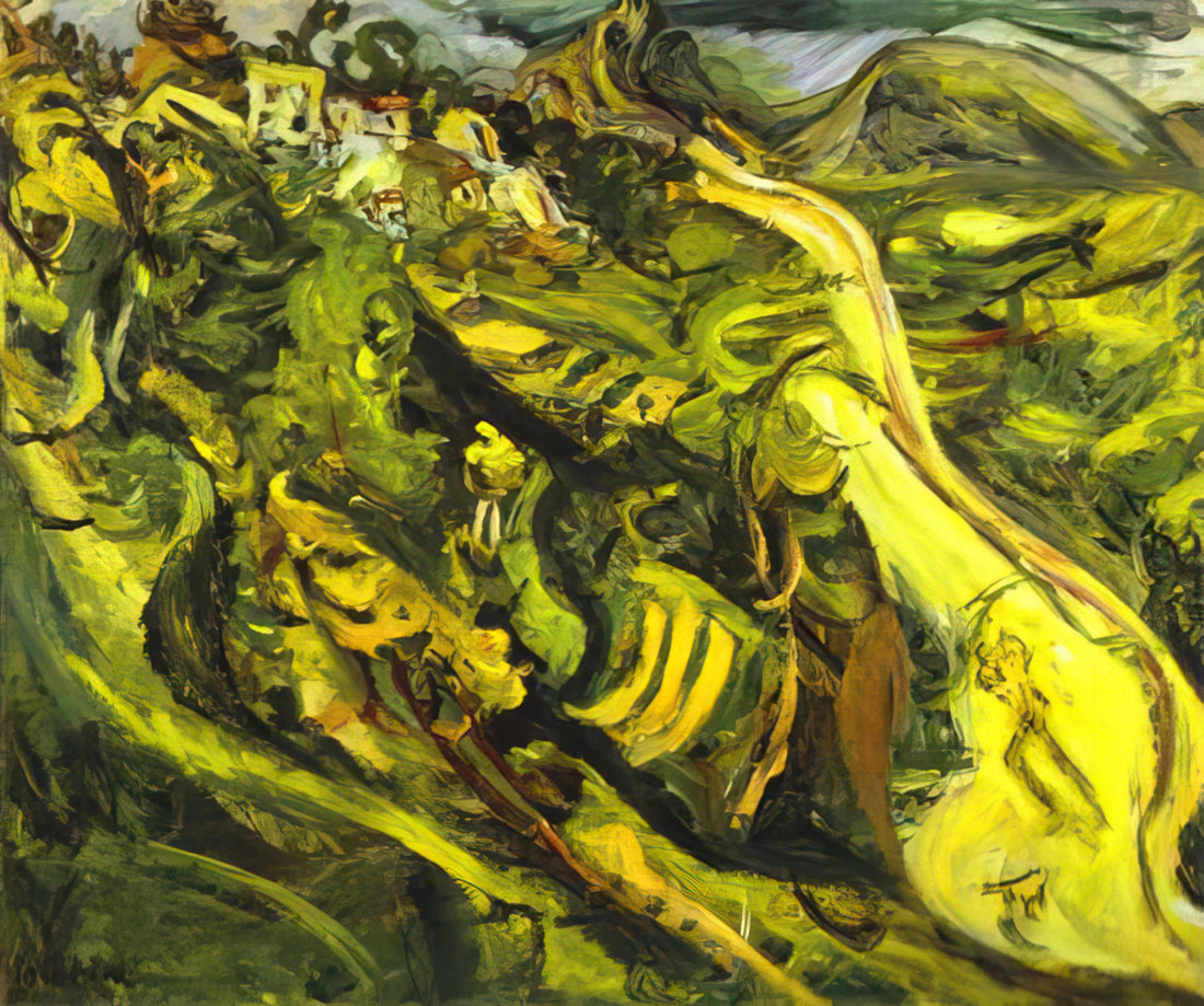 Soutine Paintings for Sale: A Collector's Guide to the Expressionist Master - ROAD AT CAGNES by Chaim Soutine