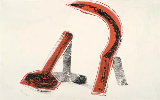 Steve Rubell and Andy Warhol: The Nightlife Mogul and the Pop Art Icon - Hammer and Sickle by Andy Warhol