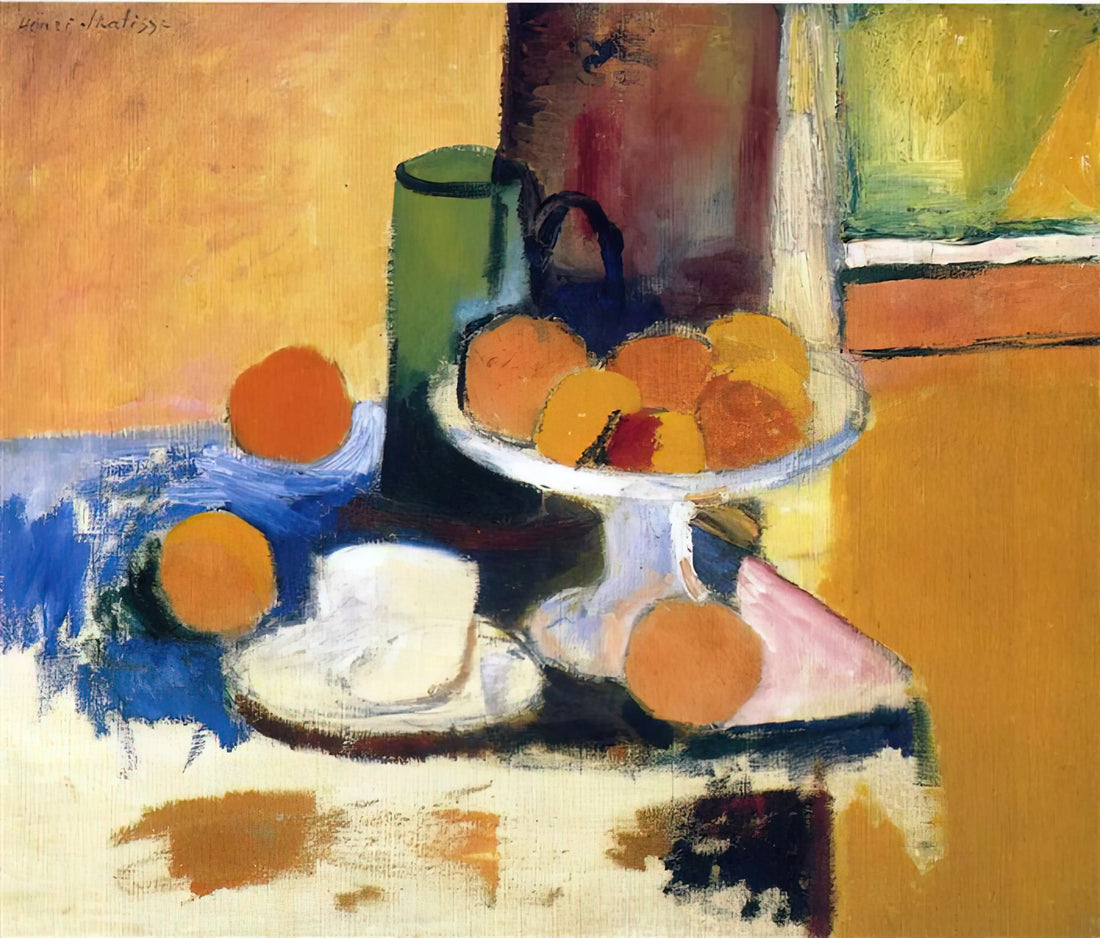 Succession Henri Matisse: The Legacy, Estate, and Authenticity of a Modern Master - STILL LIFE WITH ORANGES II 1899 by Henri Matisse