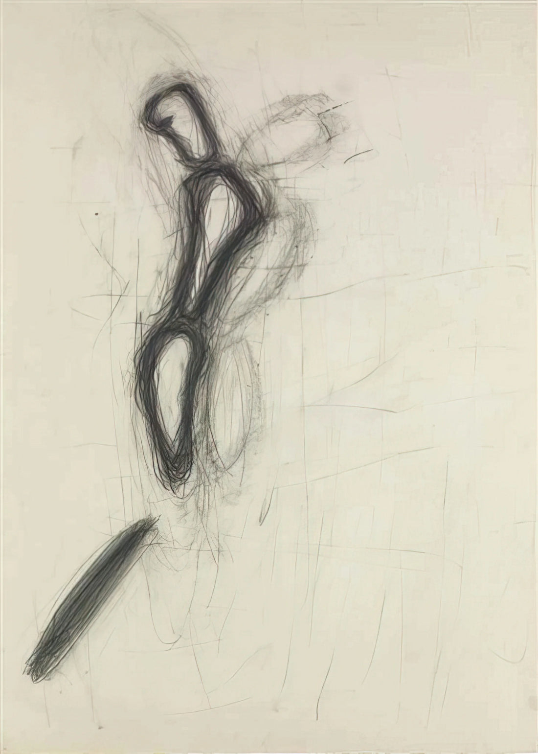 Susan Rothenberg Reproductions: Capturing the Power of Neo-Expressionist Iconography - UNTITLED 1982 by Susan Rothenberg